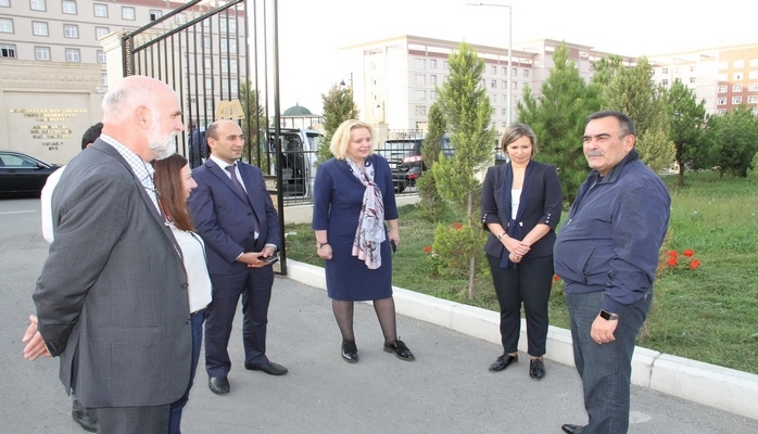 Avropalı təhsil ekspertləri ADAU-da olub