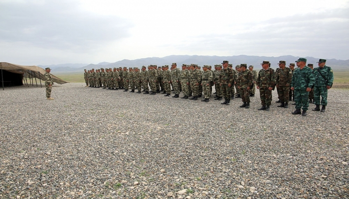 Naxçıvanda hərbi beşnövçülük üzrə yarışlar keçirilib