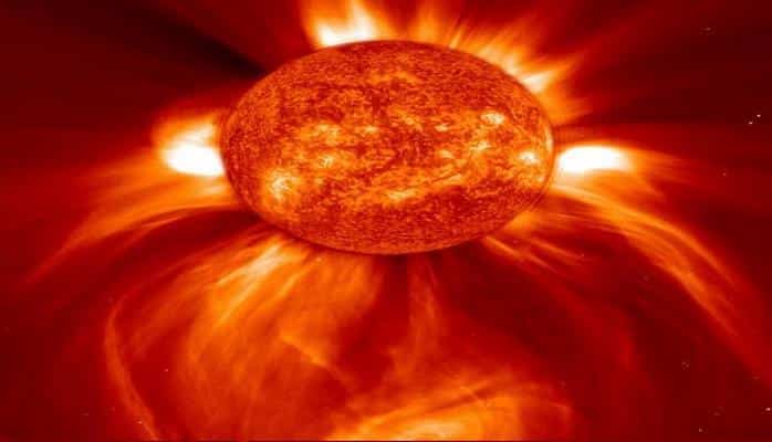 Учёные зафиксировали на Солнце мощную вспышку