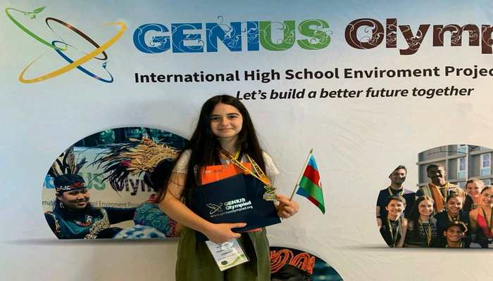 Daha bir azərbaycanlı yeniyetmə Amerikada birinci oldu