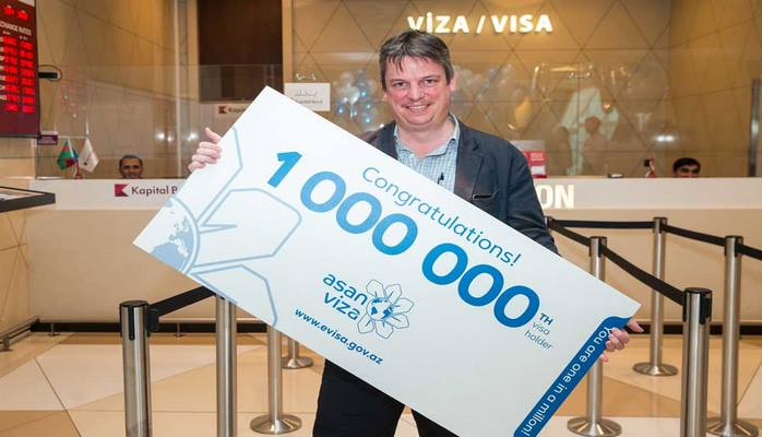 “ASAN Viza” vasitəsi ilə 1 milyonuncu viza verilib