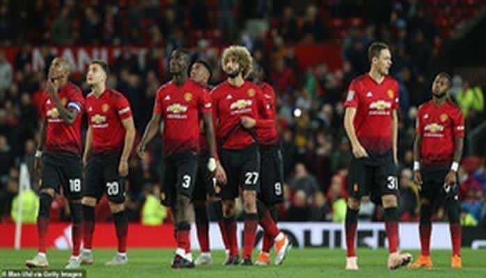 "Манчестер Юнайтед" сенсационно уступил "Дерби Каунти" в Кубке Лиги