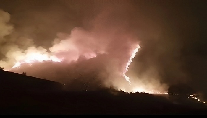 Ağdam və Ağdərə rayonlarında GÜCLÜ YANĞIN nəzarətə götürüldü