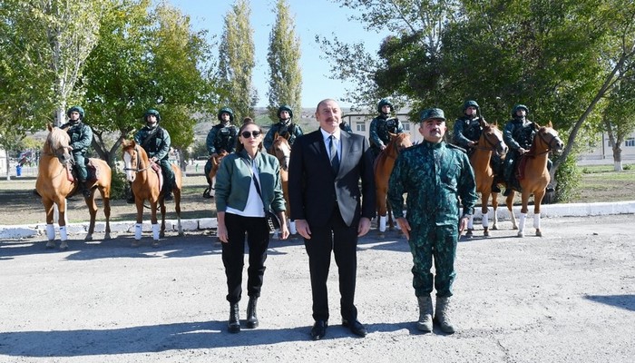 Ali Baş Komandan Qubadlıda DSX-nin yeni hərbi hissə kompleksinin açılışında iştirak edib