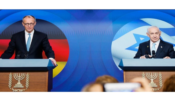 Almaniya Kansleri: Fələstin Dövlətinin yaradılması uzunmüddətli sülh üçün real perspektiv açır