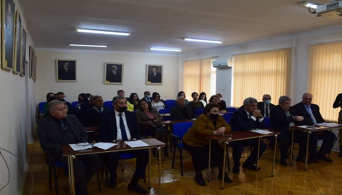 AMEA Mərkəzi Nəbatat Bağının 2021-ci il üzrə fəaliyyətinin hesabatı dinlənilib