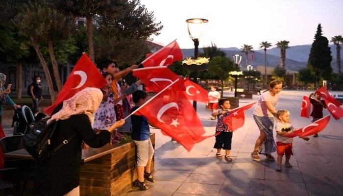 Antalya'da 30 Ağustos coşkusu devam ediyor