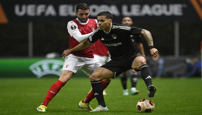 Avropa Liqası: “Qarabağ” – “Braqa” oyununda birinci hissə başa çatıb
