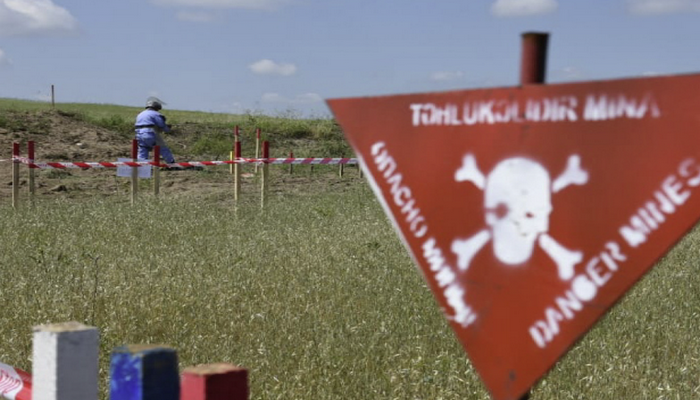 Azad edilmiş ərazilərdə daha 41 mina aşkarlanıb