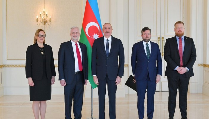 Azərbaycan Prezidenti ABŞ-nin yeni təyin olunmuş səfirinin etimadnaməsini qəbul edib