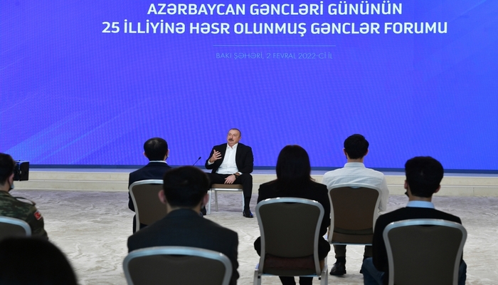 Azərbaycan Prezidenti: “Gənclər bilməlidirlər ki, kənar təsirlərin məqsədi nədir”