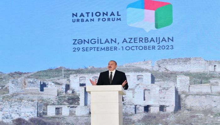 Azərbaycan Prezidenti: “Zəngilanı mühüm nəqliyyat qovşağı hesab edirik”