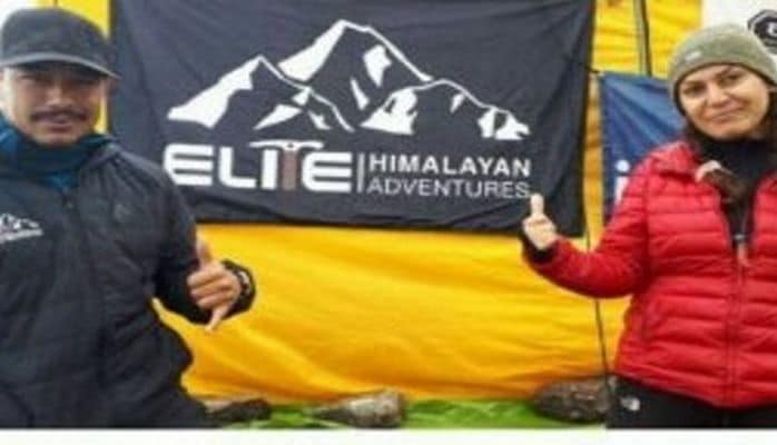 Azerbaycanlı kadın dağcı Himalayaları fethetti