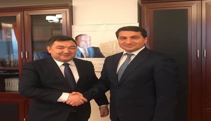 Хикмет Гаджиев встретился с президентом Международной тюркской академии