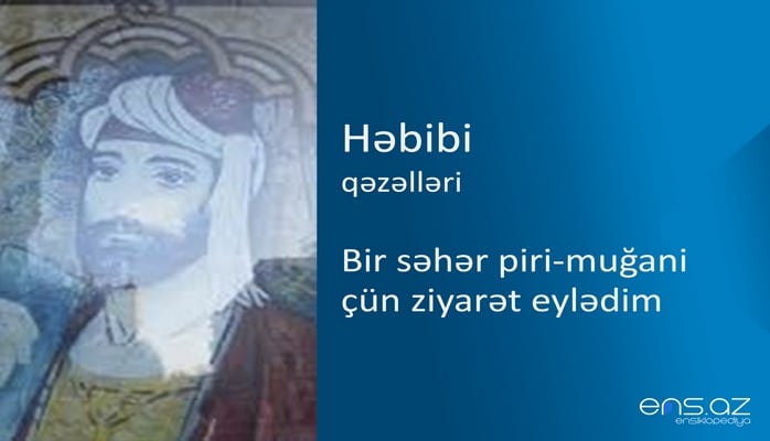 Həbibi - Bir səhər piri-muğani çün ziyarət eylədim