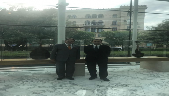 Avstriya səfiri Beynəlxalq Muğam Mərkəzində olub