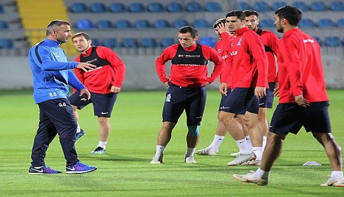 Сборная Азербайджана отправилась на Фарерские острова для участия в матче Лиги наций
