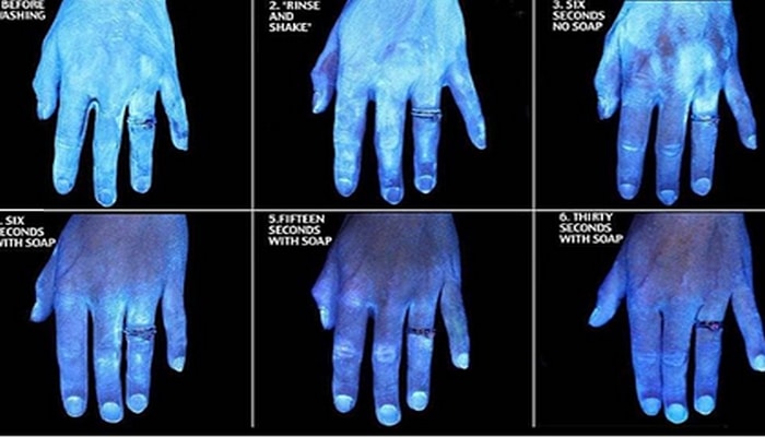 Koronavirusa yoluxmaqdan qorxanlara əlləri yumağın faydasını əyani şəkildə göstərdilər