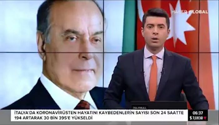 Türkiyə televiziyası Heydər Əliyevə həsr olunmuş süjet hazırlayıb