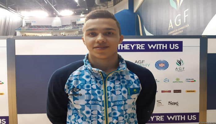 Qazaxıstanlı gimnast: Bakıda Milli Gimnastika Arenası çox gözəldir