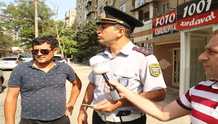В Баку проведен рейд против нарушающих правила водителей