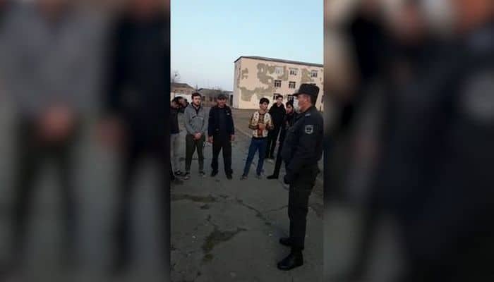 Gəncədə gənclər xüsusi karantin rejimini pozdu