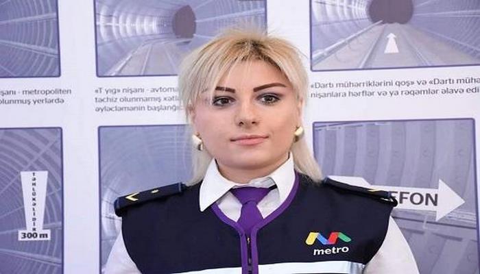 Bakı metrosunun ilk xanım maşinisti qovuldu