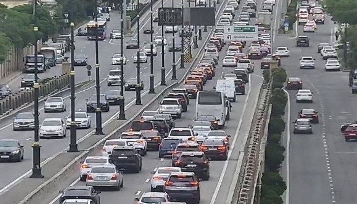 Bakıda 17 istiqamətdə sıxlıq var - SİYAHI