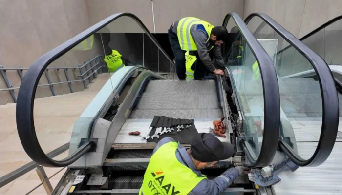 Bakıda 177 eskalator və 2 travolator dəyişdiriləcək
