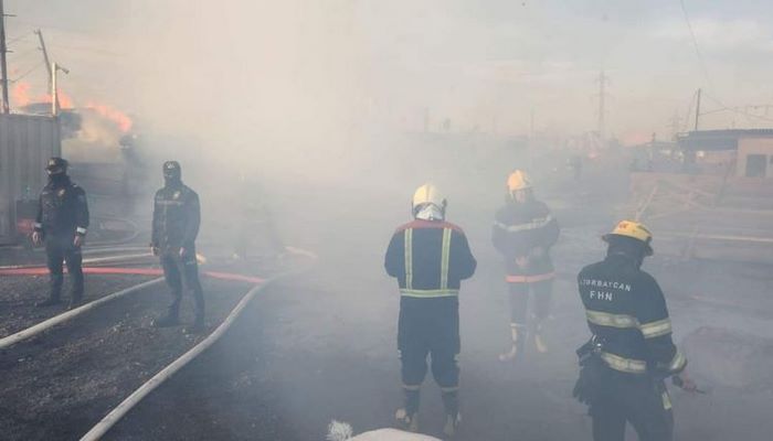 Bakıda baş verən güclü yanğınla bağlı TƏBİB-dən AÇIQLAMA