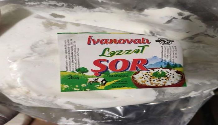 Bakıda qanunsuz fəaliyyət göstərən pendir anbarı aşkarlandı