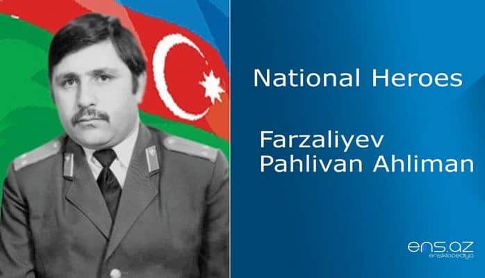 Farzaliyev Pahlivan Ahliman