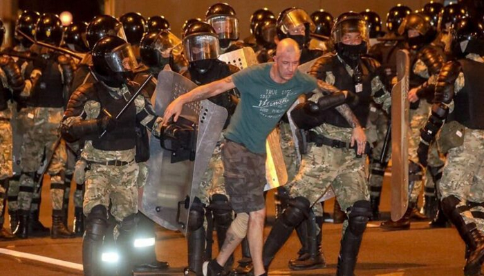 Belarusda etirazları bu şəxs təşkil edirmiş - Ələ keçirildi