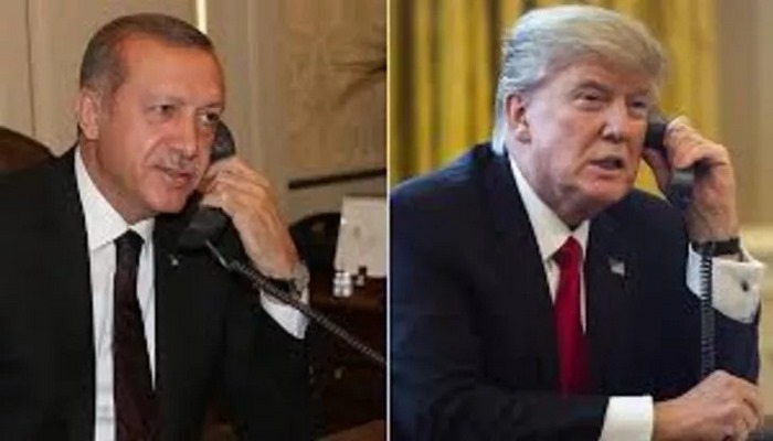 Beyaz Saray'dan Erdoğan ve Trum görüşmesine ilişkin açıklama