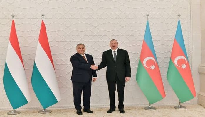 Prezident Macarıstanın Baş Naziri ilə görüşüb