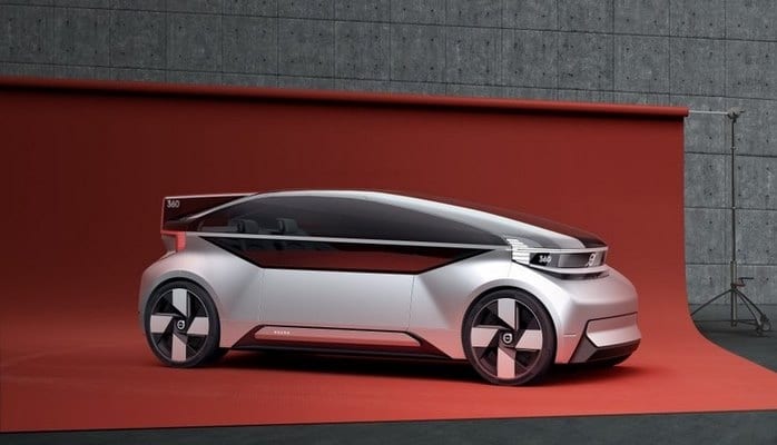 Volvo konseptual çarpayılı pilotsuz avtomobili göstərdi