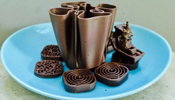 ﻿3D-шоколадный принтер создаст шоколад любой формы и вкуса