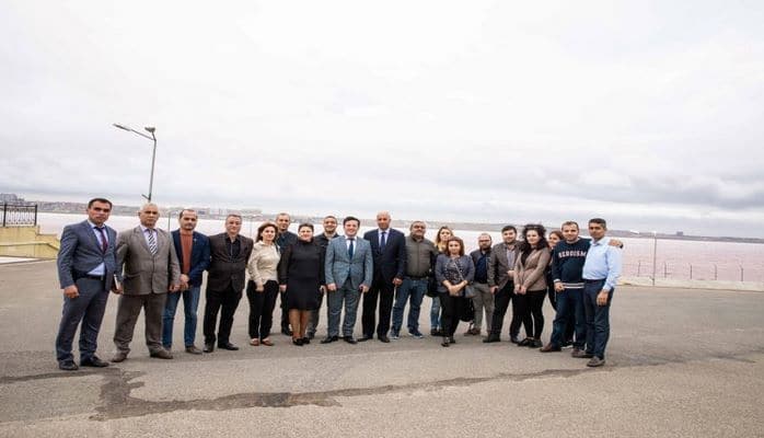 "Azərsun" jurnalistlər üçün Masazır Duz Zavodununa press-tur təşkil edib
