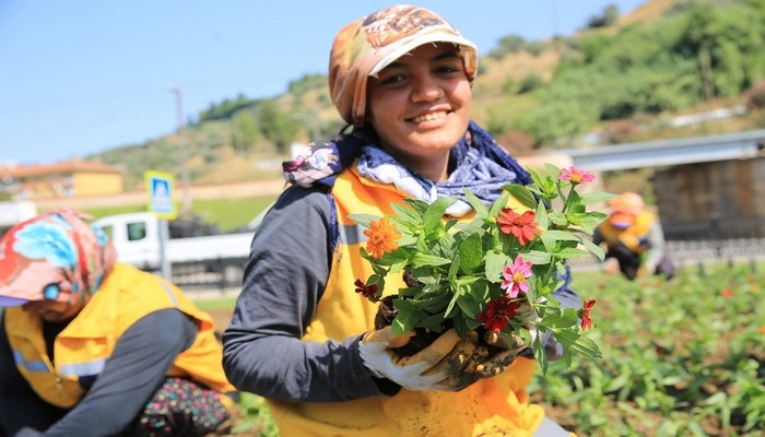 Aydın’ı kadınlar güzelleştiriyor