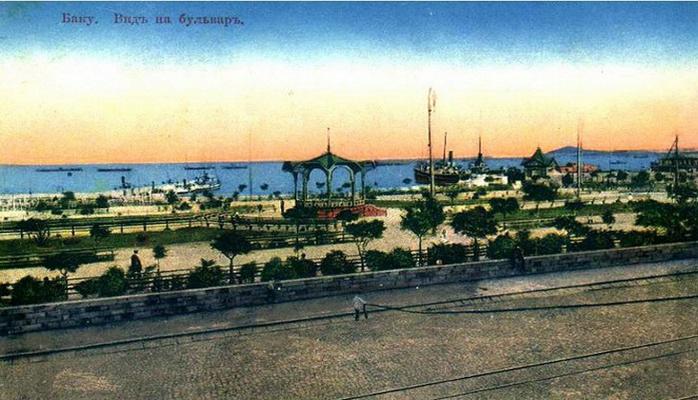 Бакинский бульвар: подборка исторических фотографий