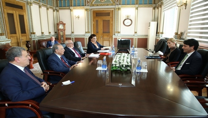 Президент НАНА встретился с послом Италии в нашей стране