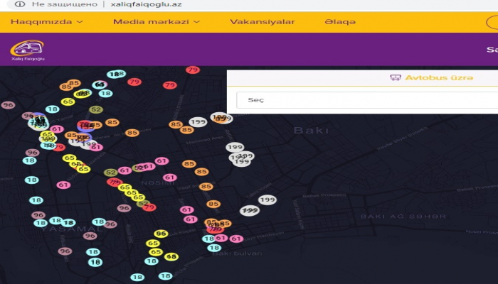 Bu avtobusları artıq  onlayn izləyə bilərsiniz