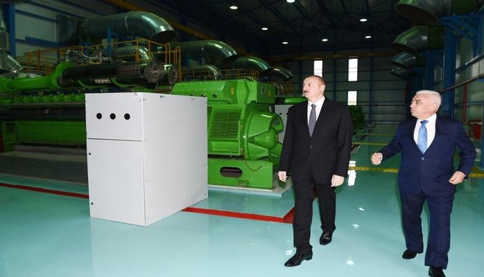 Президент Ильхам Алиев принял участие в церемонии открытия электростанции в Лерикском районе