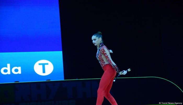 В Баку стартовал третий день соревнований 35-го Чемпионата Европы по художественной гимнастике