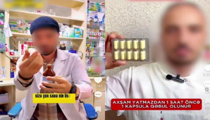 Canlı yayım açıb dərman tövsiyə edən əczaçıları hansı cəza gözləyir? - VİDEO