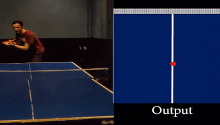 Нейросеть предсказала точку падения мяча в настольном теннисе еще до удара ракеткой