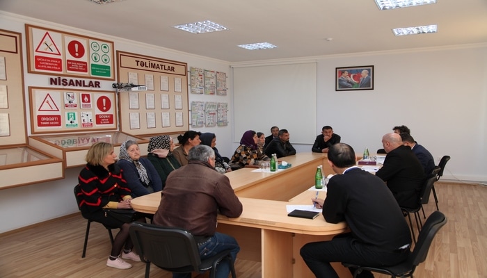 “AZƏRİQAZ” İstehsalat birliyinin rəhbərliyi Salyan Neftçala və İmişli rayonlarında vətəndaş qəbulu keçirib