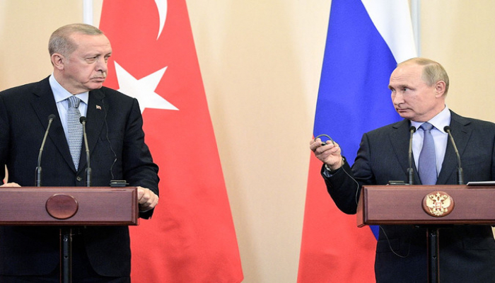 Эрдоган и Путин провели разговор по телефону