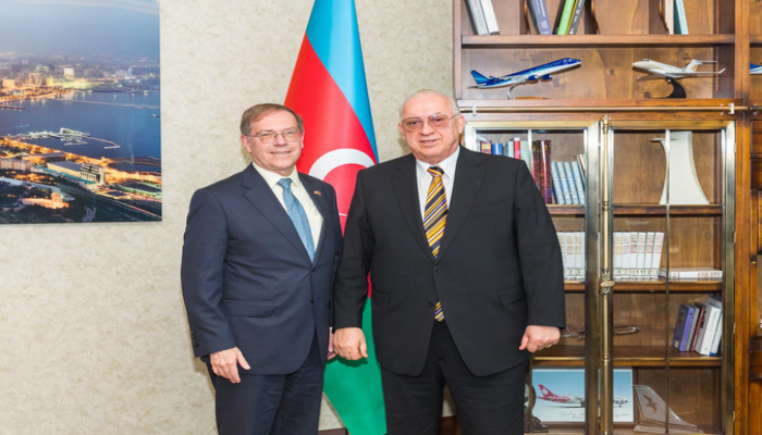 AZAL-ın prezidenti ABŞ-ın Azərbaycandakı  səfiri ilə görüşüb