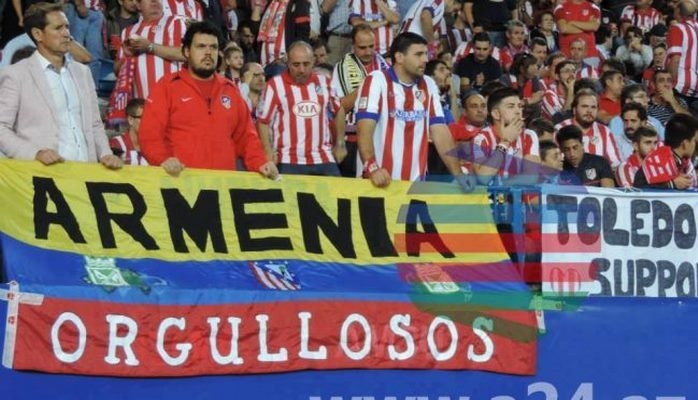 Azərbayacanın sponsorluq etdiyi komandanın bütün oyunlarında "erməni bayrağı" niyə qaldırılır?